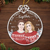 It's Beginning To Look A Lot Like Our First Christmas Together - Couple Personalized Custom Ornament - Acrylic Custom Shaped - Christmas Gift For Husband Wife, Anniversary, First Christmas