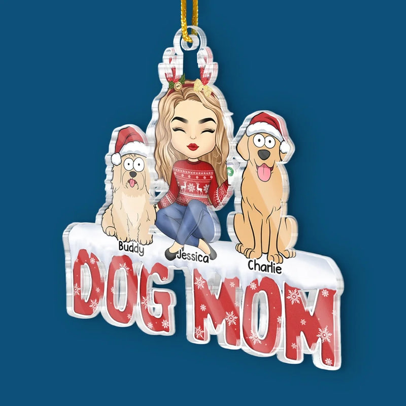 Make This Christmas Unforgettable With A Nod To Your Furry Companions - Dog & Cat Personalized Custom Ornament - Acrylic Custom Shaped - Christmas Gift For Pet Owners, Pet Lovers