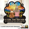 Your Wagging Tail Is Missed Every Day - Memorial Personalized Window Hanging Suncatcher Ornament - Sympathy Gift For Pet Owners, Pet Lovers