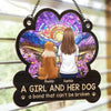 Your Wagging Tail Is Missed Every Day - Memorial Personalized Window Hanging Suncatcher Ornament - Sympathy Gift For Pet Owners, Pet Lovers