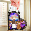 Some Angels Choose Fur Instead Of Wings - Memorial Personalized Window Hanging Suncatcher Ornament - Sympathy Gift For Pet Owners, Pet Lovers