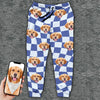 Photo personnalisée : Noël est encore meilleur avec un nez mouillé et une queue qui remue - Pantalon de survêtement unisexe personnalisé pour chien et chat - Cadeau de Noël pour propriétaires et amoureux des animaux