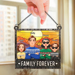 Custom Name Family Gifts - Personalized Suncatcher Ornament