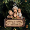 Custom Photo We Create The Best Holiday Memories - Family Personalized Custom Ornament - Acrylic Custom Shaped - Christmas Gift For Grandma, Grandpa