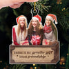 Custom Photo Every Season Is Our Season - Bestie Personalized Custom Ornament - Acrylic Custom Shaped - Christmas Gift For Best Friends, BFF, Sisters