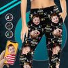 Custom Photo Love, Fun, And Holiday Cheer - Family Personalized Custom Pajama Pants - Christmas Gift For Mom, Grandma