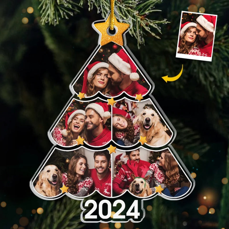 Custom Photo You Are My Favorite Person, Today And Always - Couple Personalized Custom Ornament - Acrylic Custom Shaped - Christmas Gift For Husband Wife, Anniversary