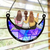 There Is No Greater Gift Than BFF - Bestie Personalized Window Hanging Suncatcher - Christmas Gift For Best Friends, BFF, Sisters