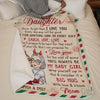 My Family Lights Up My Life At Christmas - Family Personalized Custom Blanket - Christmas Gift For Grandma, Mom, Daughter