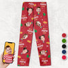 Photo personnalisée Joyeux Noël à tous - Pyjama personnalisé pour toute la famille - Cadeau de Noël pour maman, grand-mère