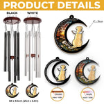 Your Memory Is Our Greatest Christmas Treasure - Memorial Personalized Custom Wind Chime Suncatcher - Sympathy Gift, Christmas Gift For Pet Owners, Pet Lovers