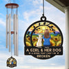 Dogs Make Everything Better - Dog Personalized Custom Wind Chime Suncatcher - Christmas Gift For Pet Owners, Pet Lovers