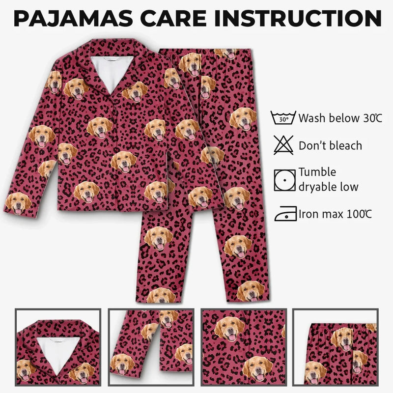 Custom Photo The Best Therapist Has Fur And Four Legs - Dog & Cat Personalized Custom Pajamas - Christmas Gift For Pet Owners, Pet Lovers