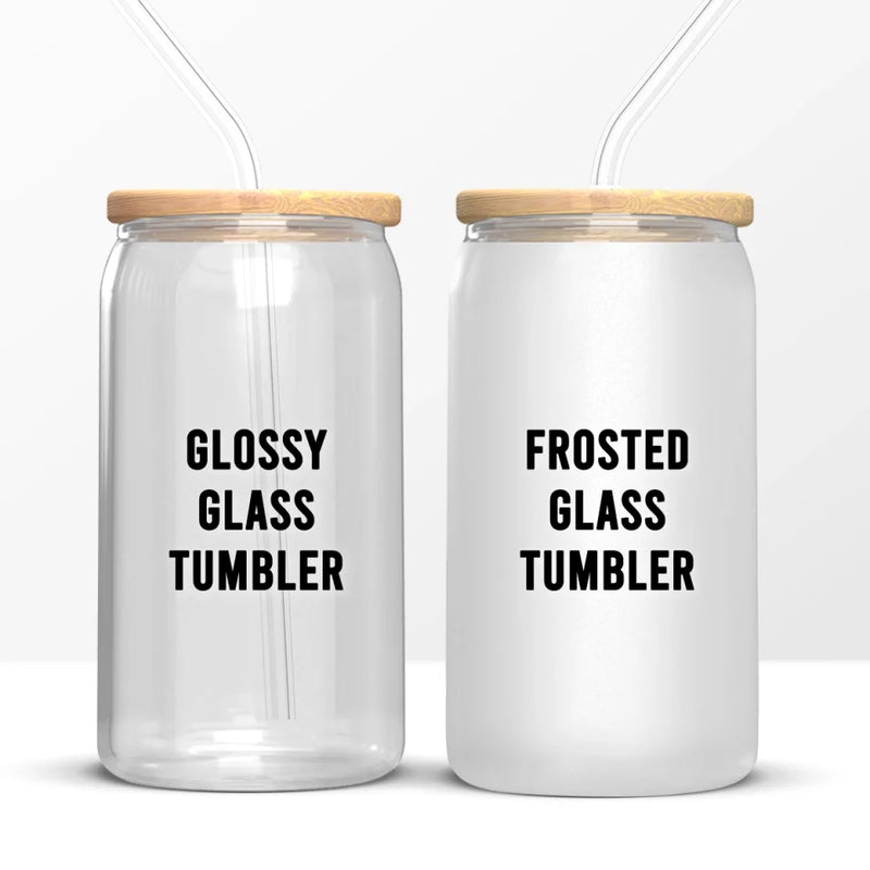 Friends Who Slay Together, Stay Together - Bestie Personalized Custom Glass Cup, Iced Coffee Cup - Christmas Gift For Best Friends, BFF, Sisters