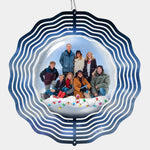 Custom Photo Winter Memories Decor - Personalized Wind Spinner
