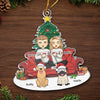 Our Love Has Fur And A Wagging Tail - Dog & Cat Personalized Custom Ornament - Acrylic Custom Shaped - Christmas Gift For Husband Wife, Anniversary, Pet Owners, Pet Lovers
