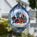 Custom Photo Winter Memories Decor - Personalized Wind Spinner