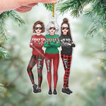 Together, We Are Unstoppable - Family Personalized Custom Ornament - Acrylic Custom Shaped - Christmas Gift For Mom, Daughter