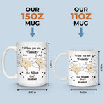 Custom Name Family State Map Gifts - Personalized Mugs