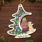 I'm Always With You - Memorial Personalized Custom Ornament - Acrylic Custom Shaped - Sympathy Gift, Christmas Gift For Pet Owners, Pet Lovers