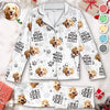 Pyjama personnalisé avec photo « Je t'aimerai toujours » - Cadeau de Noël pour les propriétaires et les amoureux des animaux