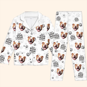 Pyjama personnalisé avec photo « Je t'aimerai toujours » - Cadeau de Noël pour les propriétaires et les amoureux des animaux