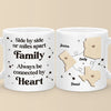 Cherishing Moments With Family This Holiday - Family Personalized Custom Mug - Christmas Gift For Family Members, Siblings, Brothers, Sisters