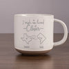 I Wish We Lived Closer - Bestie Personalized Custom Pottery Mug - Gift For Best Friends, BFF, Sisters - New Arrival, AMZ