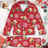 Photo personnalisée : nous créons la famille d'animaux idéale - Pyjamas personnalisés pour chiens et chats - Cadeau de Noël pour les propriétaires et les amoureux des animaux