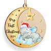 Your First Christmas Is Our Most Precious Gift - Family Personalized Custom Ornament - Wood Custom Shaped - Christmas Gift For Baby Kids, Newborn Baby, First Christmas