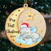 Your First Christmas Is Our Most Precious Gift - Family Personalized Custom Ornament - Wood Custom Shaped - Christmas Gift For Baby Kids, Newborn Baby, First Christmas