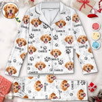 Custom Photo My Best Friend Has Four Paws - Dog & Cat Personalized Custom Pajamas - Christmas Gift For Pet Owners, Pet Lovers
