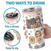 You Are My Fur Baby And My Greatest Joy - Dog Personalized Custom 3D Inflated Effect Printed Tumbler - Gift For Pet Owners, Pet Lovers