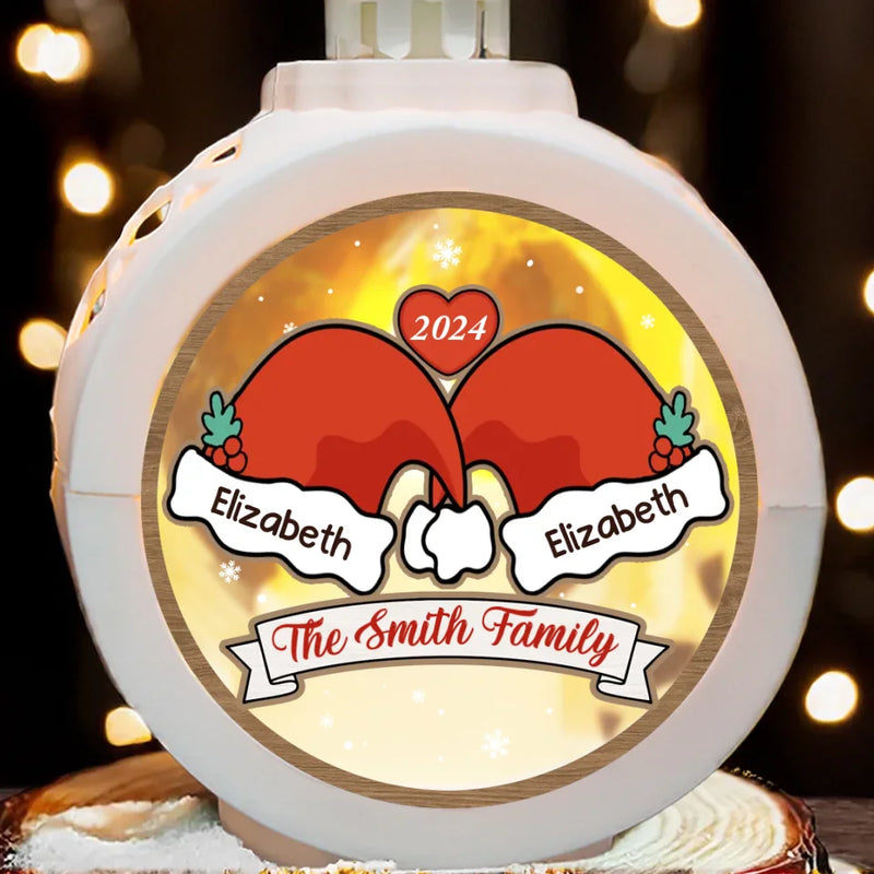 The Best Part Of Christmas - Family Personalized Custom Candlelight Lantern Ornament - Christmas Gift For Family Members