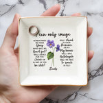 A True Friend Is A Blessing From Above - Bestie Personalized Custom Jewelry Dish - Gift For Best Friends, BFF, Sisters