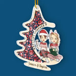 Best Buddies Forever - Bestie Personalized Custom Ornament - Acrylic Custom Shaped - Christmas Gift For Best Friends, BFF, Sisters