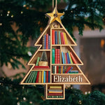 All I Want For Christmas Is A Good Book - Personalized Custom Ornament - Wood Custom Shaped - Christmas Gift For Book Lovers