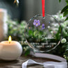 Besties For Life, Soulmates Forever - Bestie Personalized Custom Circle Glass Ornament - Christmas Gift For Best Friends, BFF, Sisters