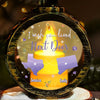 I Wish We Lived Closer - Bestie Personalized Custom Candlelight Lantern Ornament - Christmas Gift For Best Friends, BFF, Sisters
