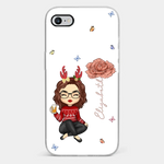 You Always Know How To Make Me Smile - Bestie Personalized Custom Clear Phone Case - Christmas Gift For Best Friends, BFF, Sisters