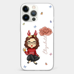 You Always Know How To Make Me Smile - Bestie Personalized Custom Clear Phone Case - Christmas Gift For Best Friends, BFF, Sisters