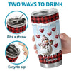 Grandma, My Home For All Seasons - Family Personalized Custom Tumbler - Christmas Gift For Mom, Grandma