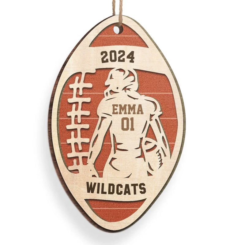 Rucking And Rolling On The Rugby Field - Personalized Custom Ornament - Wood Custom Shaped - Christmas Gift For Sport Lovers, Sport Players