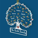 Every Smile With Family Is A Precious Gift - Family Personalized Custom Ornament - Acrylic Custom Shaped - Christmas Gift For Family Members
