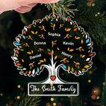 Every Smile With Family Is A Precious Gift - Family Personalized Custom Ornament - Acrylic Custom Shaped - Christmas Gift For Family Members