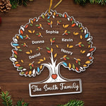 Every Smile With Family Is A Precious Gift - Family Personalized Custom Ornament - Acrylic Custom Shaped - Christmas Gift For Family Members