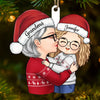Christmas, My Child, Is Love In Action - Family Personalized Custom Ornament - Wood Custom Shaped - Christmas Gift For Grandma
