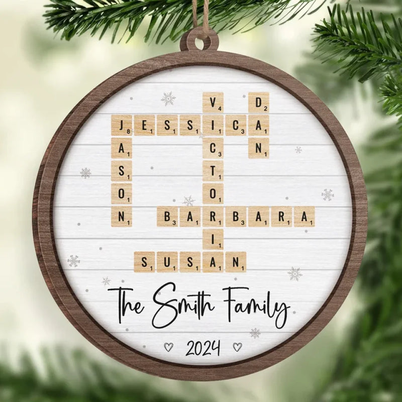 The Memories We Make With Our Family Is Everything - Family Personalized Custom Ornament - Wood Custom Shaped - Christmas Gift For Family Members
