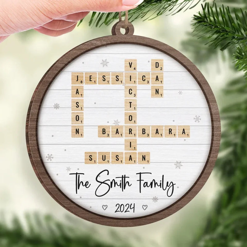 The Memories We Make With Our Family Is Everything - Family Personalized Custom Ornament - Wood Custom Shaped - Christmas Gift For Family Members