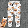 Photo personnalisée « Mon meilleur ami a quatre pattes » - Pantalon de survêtement unisexe personnalisé pour chien et chat - Cadeau de Noël pour les propriétaires et les amoureux des animaux